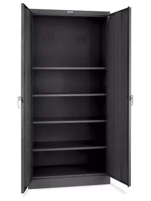 Heavy Duty Storage 36 x 24 x 78", Unassembled, Black H1223BL