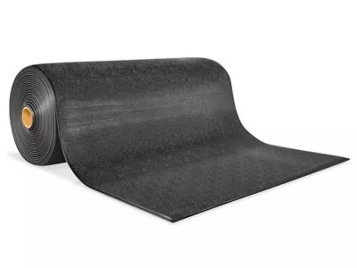 Cadillac Mat 3/8" thick, 4 x 60', Black H1315 Uline