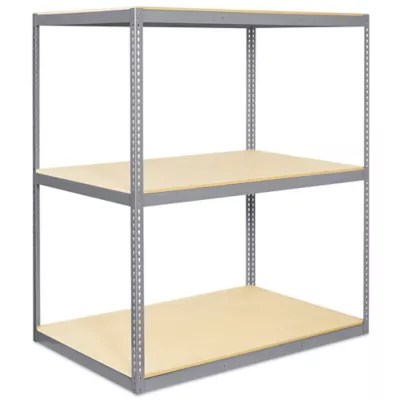 Wide Span Storage Rack Particle Board, 72 x 48 x 84" H1389 Uline