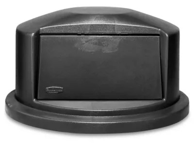 Rubbermaid® Brute® Trash Can Dome Lid 32 Gallon, Black H1473BL Uline