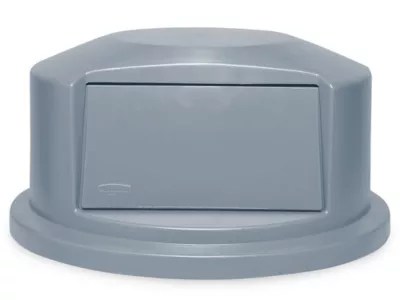 Rubbermaid® Brute® Trash Can Dome Lid 44 Gallon, Gray H1474GR Uline