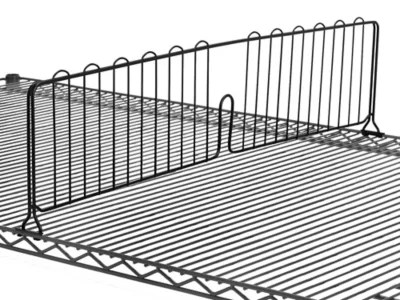 Shelf Dividers 36 x 8", Black H1762BL Uline