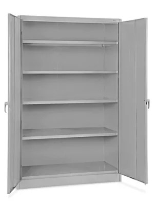 Jumbo Heavy Duty Storage 48 x 24 x 78", Unassembled, Gray H