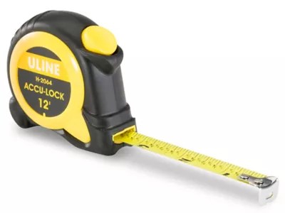 Uline AccuLock Tape Measure 5/8" x 12' H2064 Uline