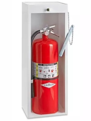 Fire Extinguisher Cabinet - Breakable, 20 lb H-2124 - Uline