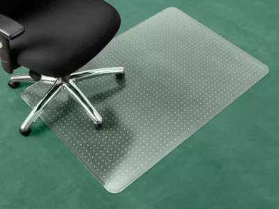 Carpet Chair Mat No Lip, 36 x 48", Clear H2332 Uline