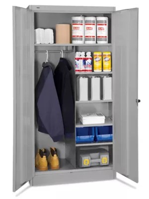 Supply 36 x 18 x 72", Gray H2533GR Uline