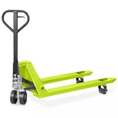 Uline Industrial Pallet Truck 48 x 27", Lime H2708 Uline