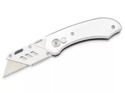 Uline Folding Knife Silver H2755SIL Uline
