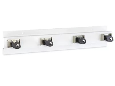 Standard Mop/Broom Holder White H2840 Uline