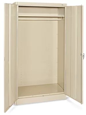 Wardrobe 36 x 18 x 72", Tan H3107T Uline