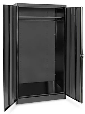 Wardrobe 36 x 24 x 72", Black H3108BL Uline