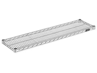 Additional Chrome Wire Shelves 48 x 12" H3179C Uline