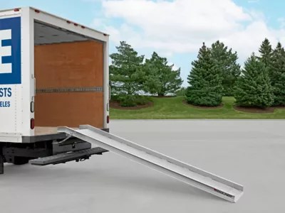 wheelbarrow ramp for dump trailer Lawn Care Forum