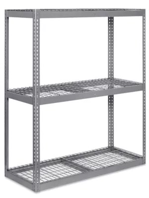 Wide Span Storage Rack Wire Decking, 60 x 24 x 72" H3247 Uline