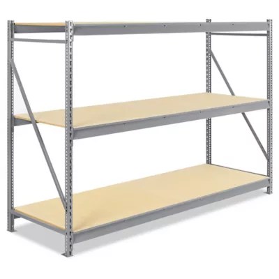 Bulk Storage Rack Particle Board, 96 x 36 x 72" H3347 Uline