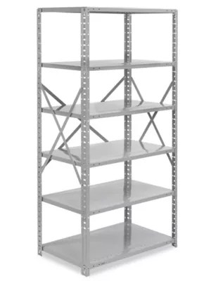 Industrial Steel Shelving 36 x 24 x 75" H3354 Uline