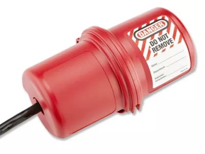 Electrical Plug Cover Lockout Large H3436 Uline