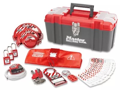 Lockout/Tagout Kit Valve H3449 Uline