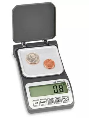 Digital Pocket Scale 500 grams x .1 gram H3478 Uline