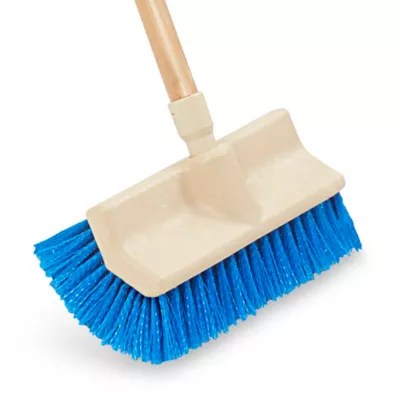 BiLevel Deck Scrub Brush 10" H3537 Uline