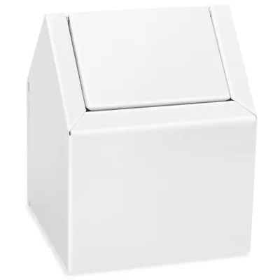 Floor Standing Sanitary Napkin Receptacle SwingTop H3584 Uline