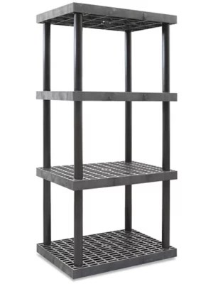 Plastic Shelving 36 x 24 x 75" H3587 Uline