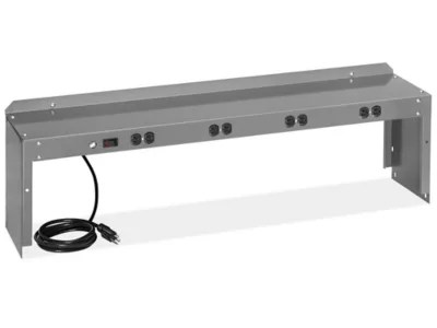 Packing Table Electric Top Shelf 48" H3658 Uline