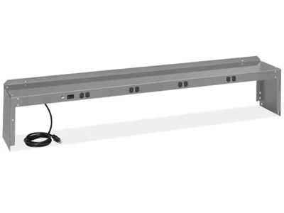 Packing Table Electric Top Shelf 72" H3660 Uline