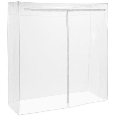 Mobile Shelving Cover 60 x 24 x 63", Clear H3817C Uline