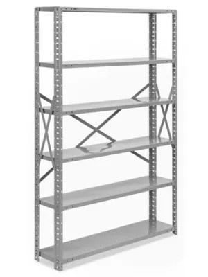 Industrial Steel Shelving 48 x 12 x 75" H3842 Uline