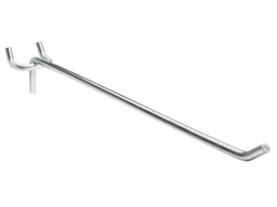 Straight Hooks for Pegboard 11", ZincPlated H3883 Uline
