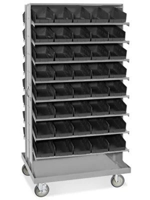 Uline Storage Bins On Wheels Dandk Organizer
