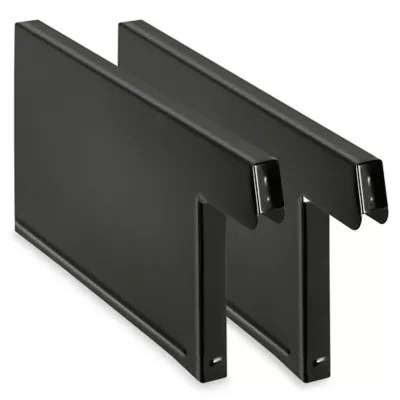 Base Bracket End Trim for Gondola Shelving 16" H3923 Uline