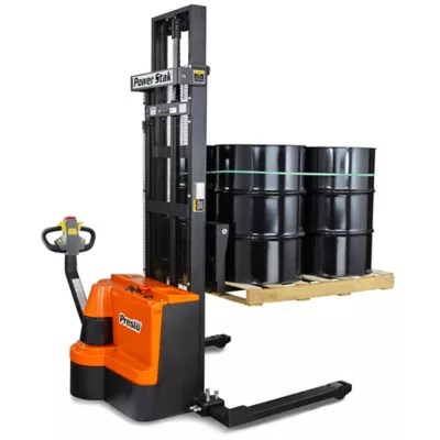 Fully Powered Stacker 125" Lift H3937 Uline