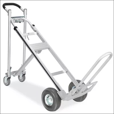 Uline Aluminum 3-In-1 Hand Truck - Solid Wheels H-4124 - Uline