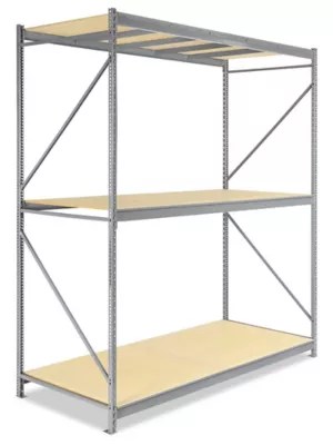 Bulk Storage Rack Particle Board, 96 x 48 x 120" H4315 Uline
