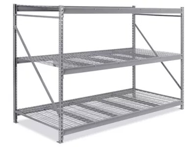 Bulk Storage Rack Wire Decking, 96 x 48 x 72" H4324 Uline