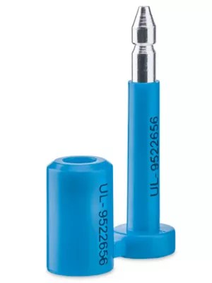 High Security Truck Seals Blue H435BLU Uline