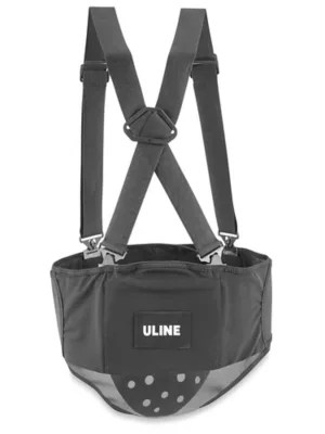 Uline Belt with Suspender and Lumbar Pad Large H441L Uline
