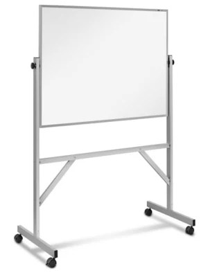 Porcelain Mobile Dry Erase Board 4 x 3' H4575 Uline