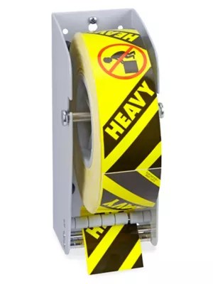 Uline Wall Mount Label Dispenser 3" H4689 Uline