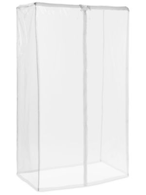 Mobile Shelving Cover 36 x 18 x 63", Clear H4792C Uline