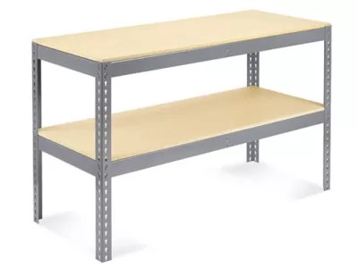 TwoShelf Wide Span Storage Rack Particle Board, 60 x 24 x 36" H4814