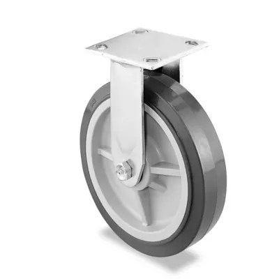 Heavy Duty Polyurethane Caster Rigid, 8 x 2" H4943R Uline