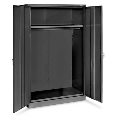 Wardrobe 48 x 24 x 78", Black H5280BL Uline