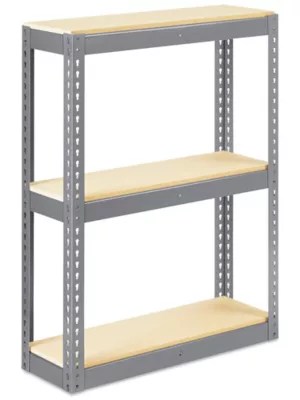 Wide Span Storage Rack Particle Board, 36 x 12 x 48" H5287 Uline