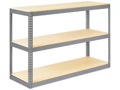 Wide Span Storage Rack Particle Board, 72 x 24 x 48" H5300 Uline