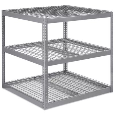 Wide Span Storage Rack Wire Decking, 48 x 48 x 48" H5314 Uline