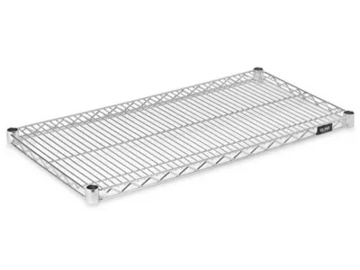 Additional Stainless Steel Wire Shelves 36 x 18" H5481 Uline